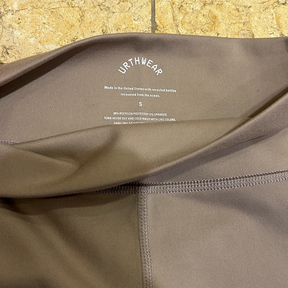URTHWEAR NWOT Women’s Ecomoss Medium Compression Legging, Desert Clay Size S - Picture 6 of 6